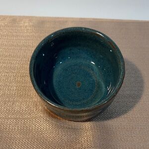 New Handcrafted Blue Pottery Bowl